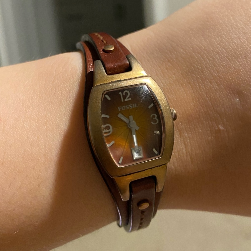 Fossil watch Genuine Leather